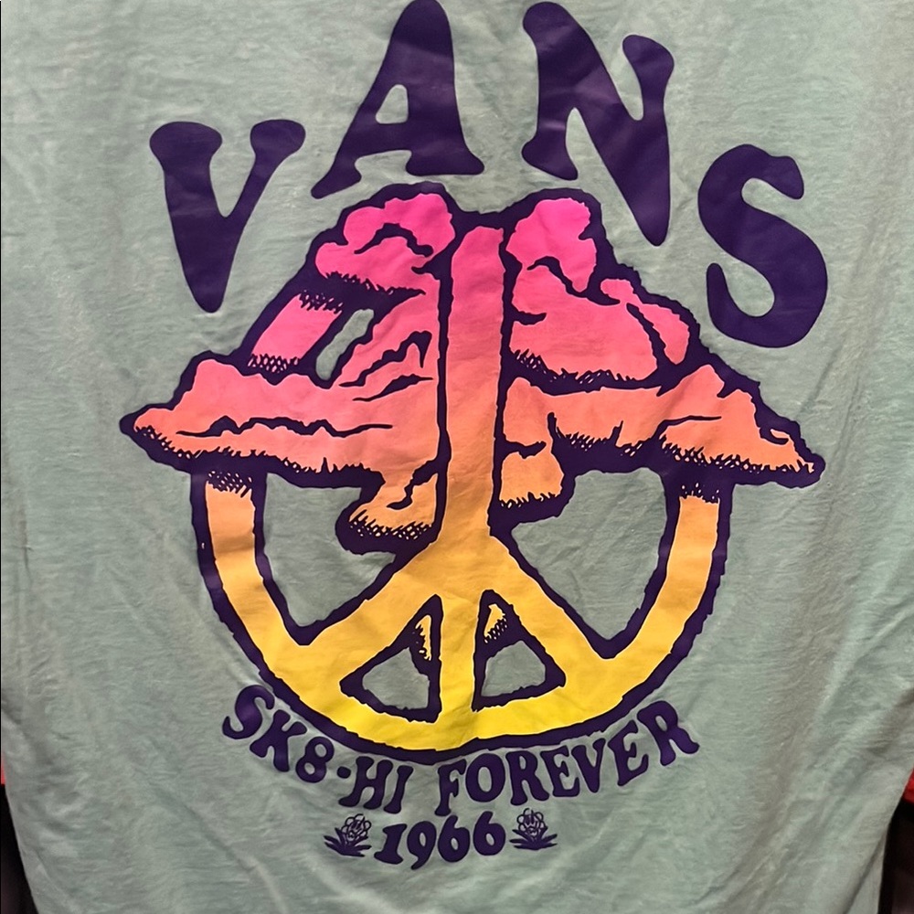 Vans Mint Green Small Shirt